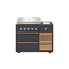 MyOutdoorKitchen Designer Series Free-standing gas grill with 5 burners and infr