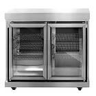 MyOutdoorKitchen Stainless Collection Module fridge with double doors