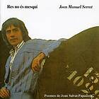 Joan Manuel Serrat Res No Es Mesqui CD