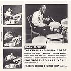 Baby Dodds Footnotes To Jazz Vol. 1: Baby Dodds Talking CD