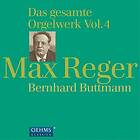 Bernhard Buttmann Reger: Complete Organ Works 4 CD