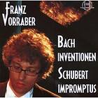 Franz Vorraber Inventionen Impromptus CD