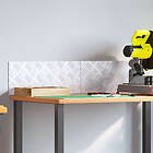 vidaXL Aluminium Schackbrädesplattor 2 st Halkfria 50x20 cm