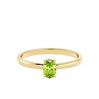 Edblad Misty Ring Green Gold Guld