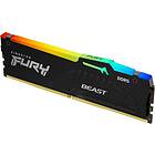 Kingston FURY Beast Black RGB DDR5 5600MHz 32GB (KF556C36BBE2A-32)