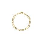 Caroline Svedbom Heart Chain Bracelet Guld
