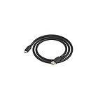 Glorious PC Gaming Race Glo-Acc-Rep-2P75, Svart, 1,8 M, , 1 Styck, Flätad, Usb Type-A, Usb Type-C