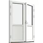 VillaFönster Fönster-Ytterdörr (par) Aluminiumbeklätt 12x22 Höger
