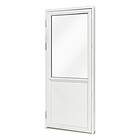 VillaFönster Fönsterdörr Eco 0,9 Vitmålad 8x22 Vänster
