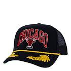Mitchell & Ness Bulls Gold Leaf Trucker HWC