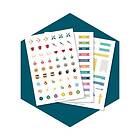 Roll And Play: TTRPG Sticker Pack