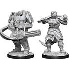 Starfinder Deep Cuts: (unpainted): Vesk Soldier