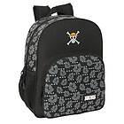 One Piece Skolryggsäck Pirates Svart 32 x 38 x 12 cm