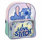 STITCH Skolryggsäck Lila