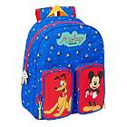 Skolryggsäck Mickey Mouse Clubhouse Good day Blå 28 x 34 x 10 cm