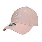 New Era NY Yankees MLB Linen Pink 9FORTY Adjustable Cap (Dam)