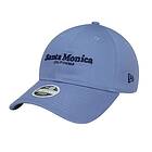 New Era Santa Monica Wordmark Blue 9TWENTY Adjustable Cap (Dam)