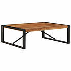 vidaXL Soffbord 100x100x35 cm massivt trä akacia