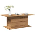 vidaXL Soffbord artisan ek 102x55,5x40 cm konstruerat trä