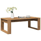 vidaXL Soffbord artisan ek 102x50x35 cm konstruerat trä
