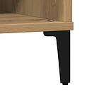 vidaXL Soffbord artisan ek 60x60x30 cm konstruerat trä