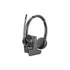 HP POLY Savi 8220 Stereo DECT 1880-1900 MHz Top +Charging Cradle