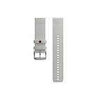 Polar silikonarmband 22 mm, aprikos/grå, S-L