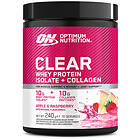 Optimum Nutrition Clear Whey Protein Isolate + Collagen 240g