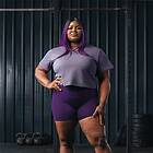 SBD Aspire Croppad T-Shirt (Dam)