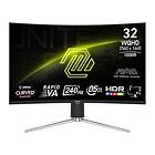 MSI MAG 325CQRXF E2 31.5" Wide Quad HD LED