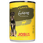 Josi Dog Dog i sås 12 x 415g Vilt