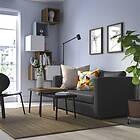 IKEA SKÖNABÄCK 2-sits bäddsoffa, knisa mörkgrå, mörkgrå Armstödshöjd: 66 cm