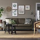 IKEA EKHOLMA 3-sitssoffa, kilanda gråbrun, gråbrun Djup: 85 cm