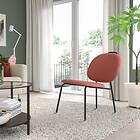 IKEA GÄVLE fåtölj, diseröd röd, röd Djup: 68 cm