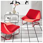 IKEA SOTENÄS fåtölj, hakebo röd, röd Bredd: 86 cm