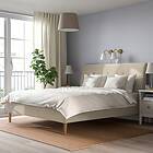 IKEA IDANÄS klädd sängram, naggen beige, 180x200 cm, sängram, cm, sängstomme 180x200 cm