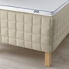 IKEA STUVLAND resårbotten med bäddmadrass, fast natur/nästaberg vit, 120x200 cm, cm 120x200 cm