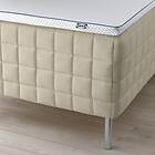 IKEA STUVLAND resårbotten med bäddmadrass, fast natur/nästaberg vit, 90x200 cm, cm 90x200 cm