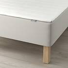 IKEA SNARUM resårbotten med bäddmadrass, medium fast beige/nopakte vit, 180x200 cm, cm 180x200 cm
