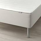 IKEA SNARUM resårbotten med bäddmadrass, medium fast beige/nopakte vit, 120x200 cm, cm 120x200 cm