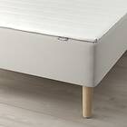 IKEA SNARUM resårbotten med bäddmadrass, medium fast beige/nopakte vit, 120x200 cm, cm 120x200 cm