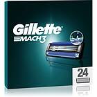 Gillette Mach3 Ersättningsblad 24 st.