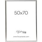 Focus Can-Can Shiny Silver 50x70