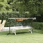 vidaXL Automatisk grill med motor rostfritt stål 150x46,5x82,5 cm