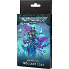 Warhammer 40K Thousand Sons Datasheet Cards