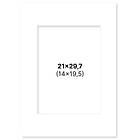 Pen Store Passepartout Hvit 21x29,7 A4