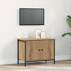 vidaXL TV-bänk Artisan Oak Spånskiva 60 x 35 x 45 cm TV-bänk