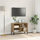 vidaXL TV-bänk Artisan-ek Artisan-ek Konstruerat trä Medium TV-bänk