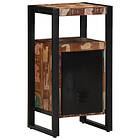 vidaXL Badrumsskåp Flerfärgat 40x35x75 cm Massivt Trä Återvunnet