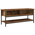vidaXL TV-bänk återvunnet trä100x35x45 cm konstruerat trä och stål